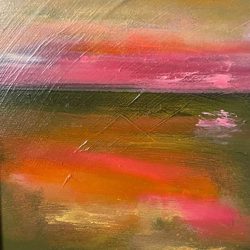 Orange and Pink seascape